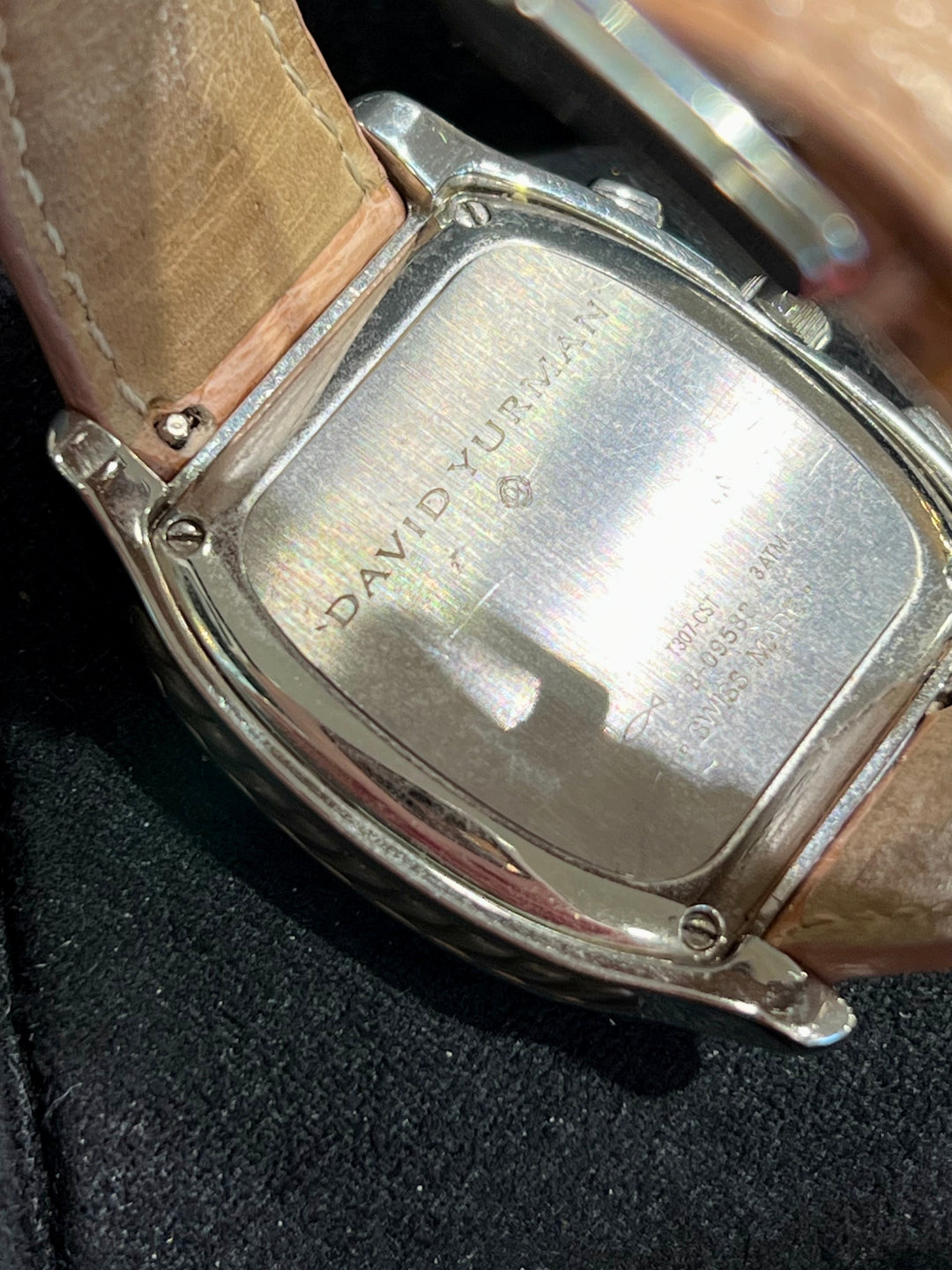 DAVID YURMAN CHRONOGRAPH THOROUGHBRED DIAMOND WATCH