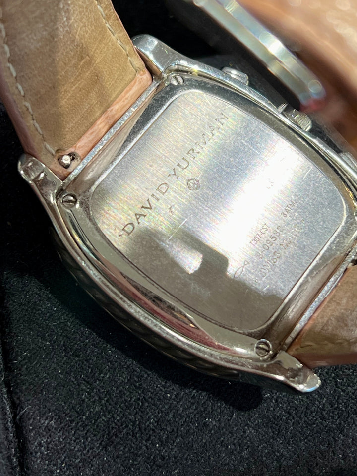 DAVID YURMAN CHRONOGRAPH THOROUGHBRED DIAMOND WATCH