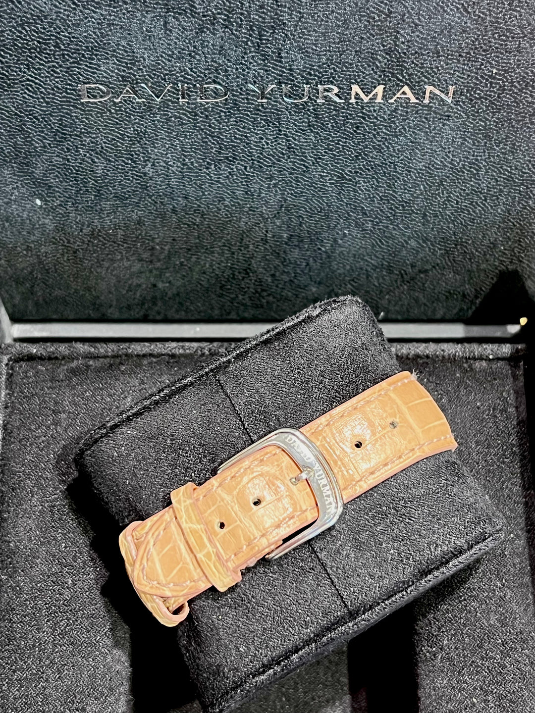 DAVID YURMAN CHRONOGRAPH THOROUGHBRED DIAMOND WATCH