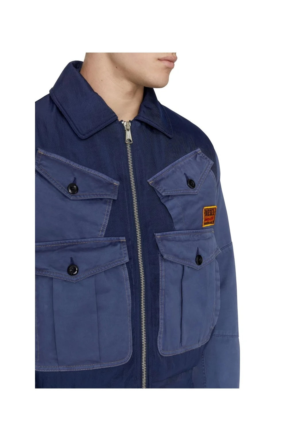 DIESEL W-MANFRED PADDED UTILITY POCKETS JACKET