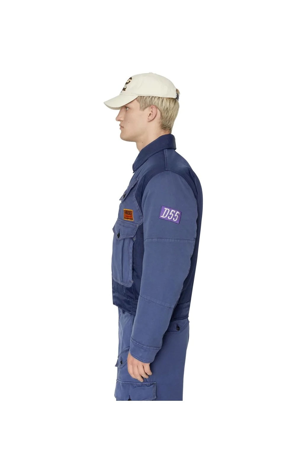 DIESEL W-MANFRED PADDED UTILITY POCKETS JACKET