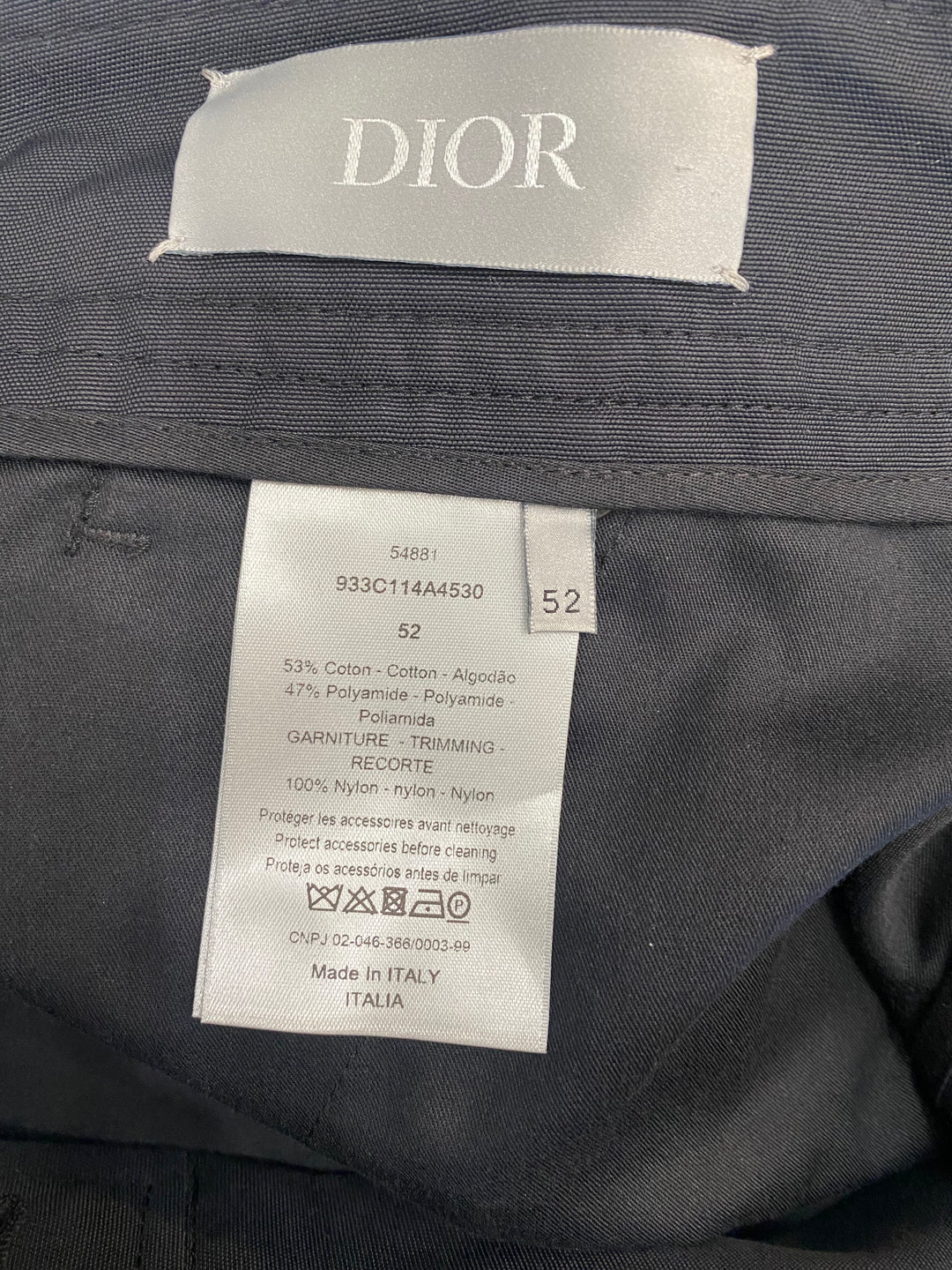 DIOR HOMME BUCKLE 1 POCKET TECH MEN&