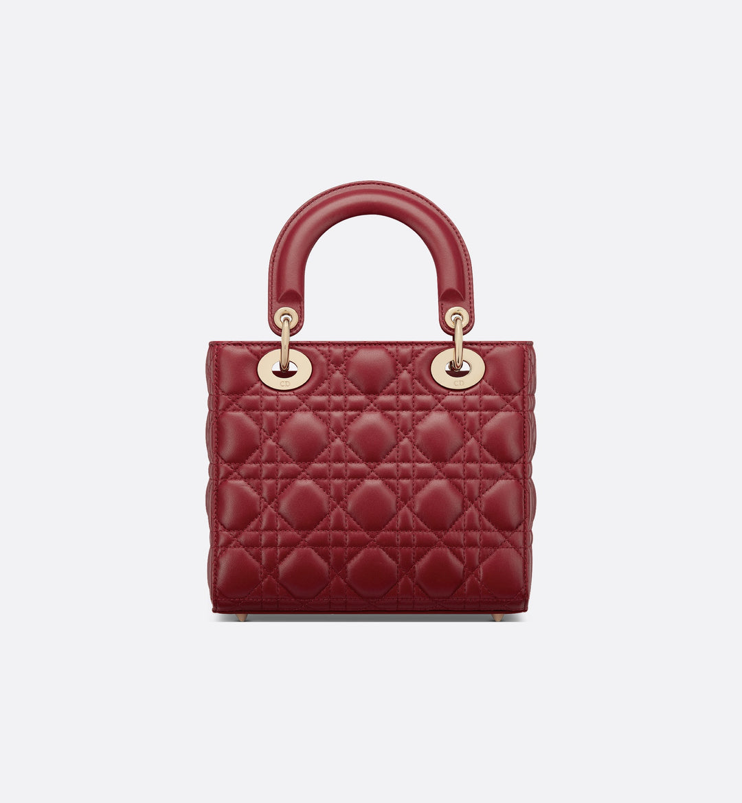 DIOR CANNAGE LADY DIOR NAPPA LAMBSKIN LEATHER SMALL BAG