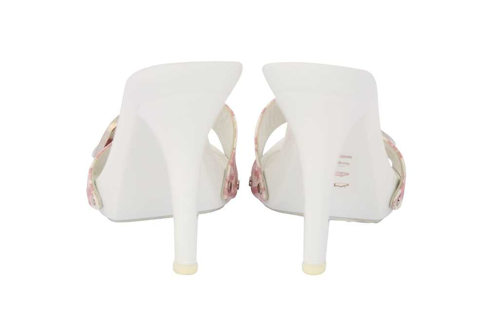 DIOR OBLIQUE CD LOGO HEELED MULES