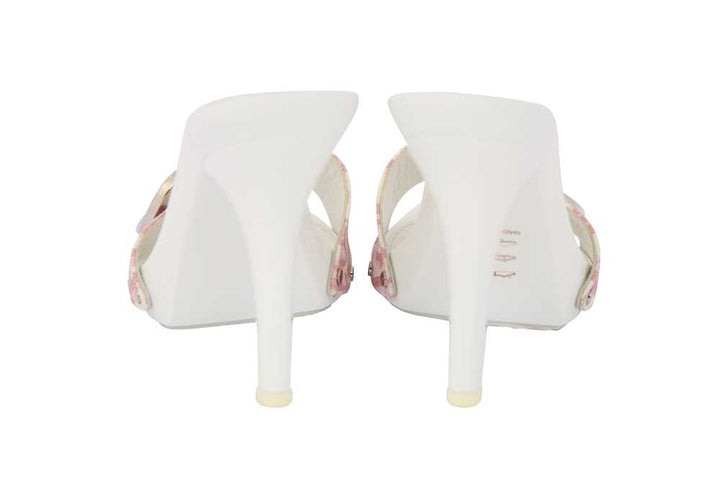 DIOR OBLIQUE CD LOGO HEELED MULES