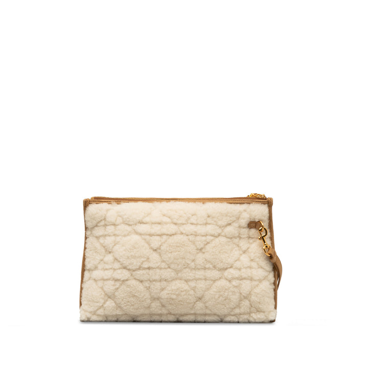 CHRISTIAN DIOR CARO LARGE D-EVERY POUCH WRISTLET