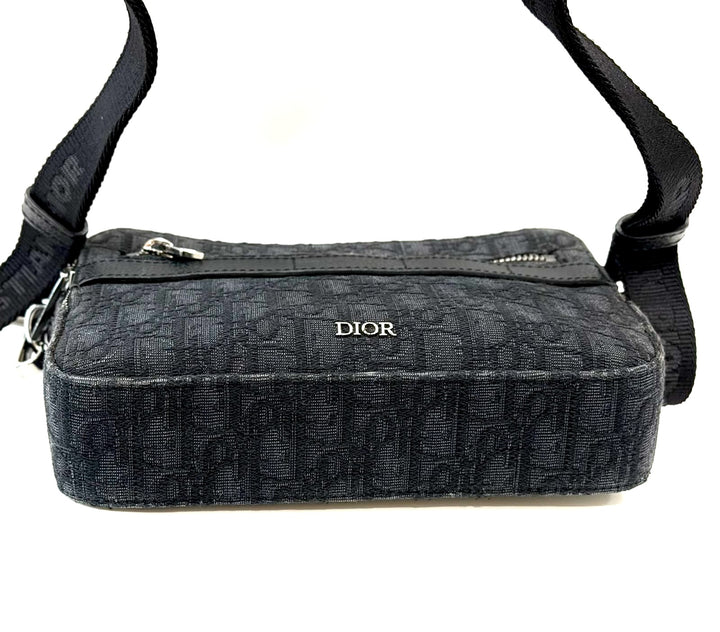 DIOR HOMME OBLIQUE SAFARI MESSENGER BAG
