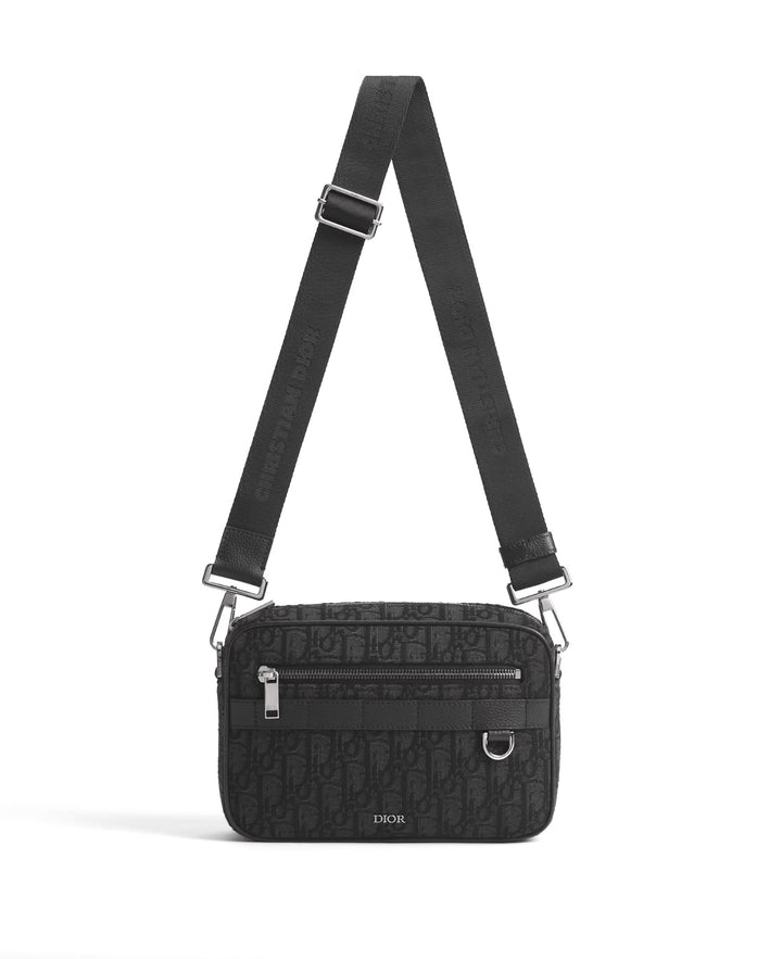 DIOR HOMME OBLIQUE SAFARI MESSENGER BAG