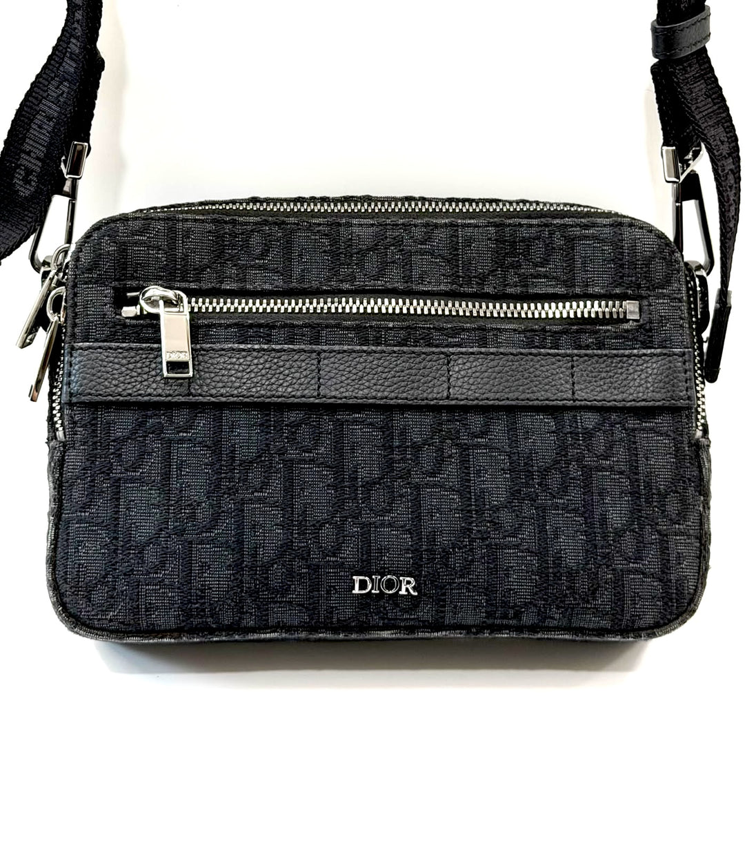 DIOR HOMME OBLIQUE SAFARI MESSENGER BAG