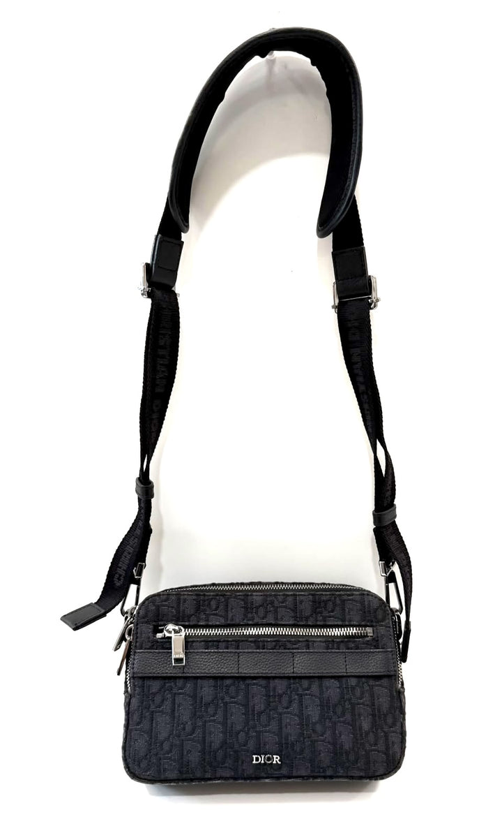 DIOR HOMME OBLIQUE SAFARI MESSENGER BAG