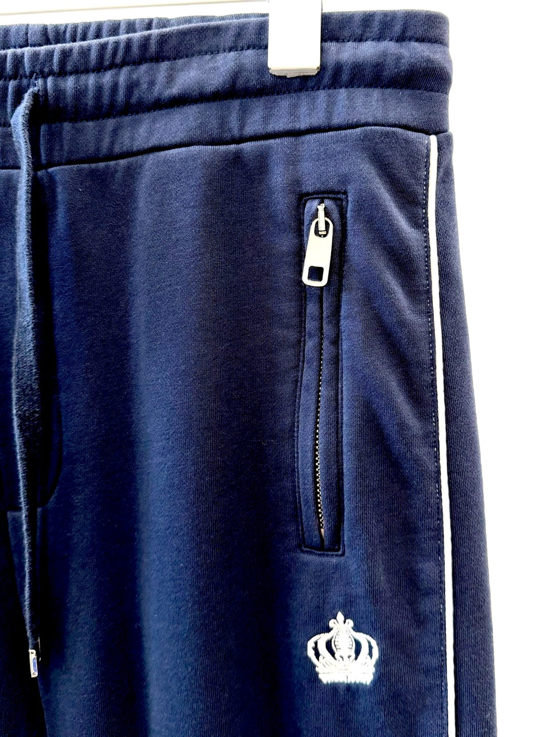 DOLCE &amp; GABBANA CROWN PATCH TRACKSUIT BOTTOMS
