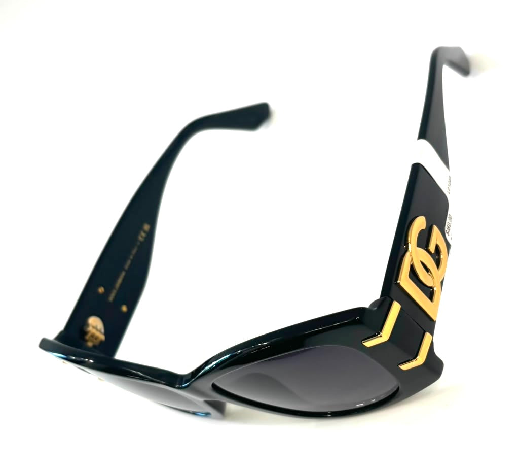 DOLCE &amp; GABBANA DG4501 DG GRIFFE RECTANGLE SUNGLASSES