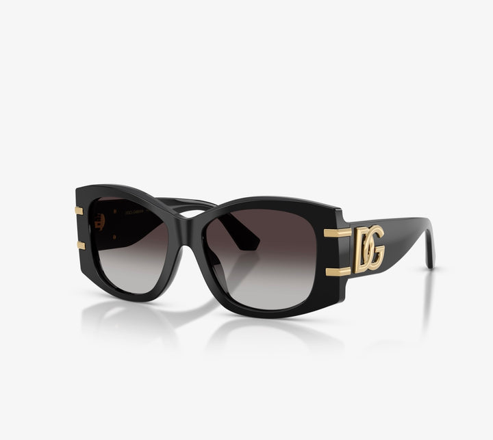 DOLCE &amp; GABBANA DG4501 DG GRIFFE RECTANGLE SUNGLASSES