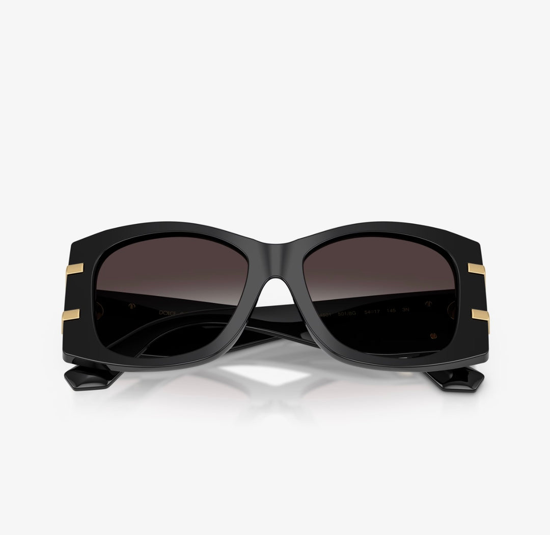 DOLCE &amp; GABBANA DG4501 DG GRIFFE RECTANGLE SUNGLASSES