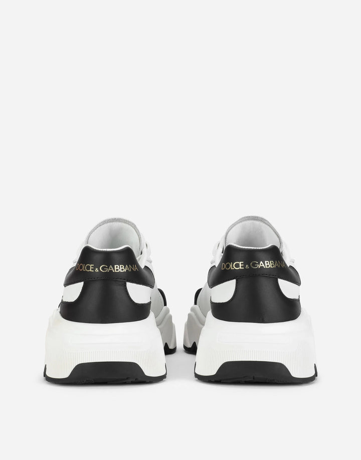 DOLCE &amp; GABBANA DAYMASTER NAPPA LEATHER TRAINER SNEAKERS