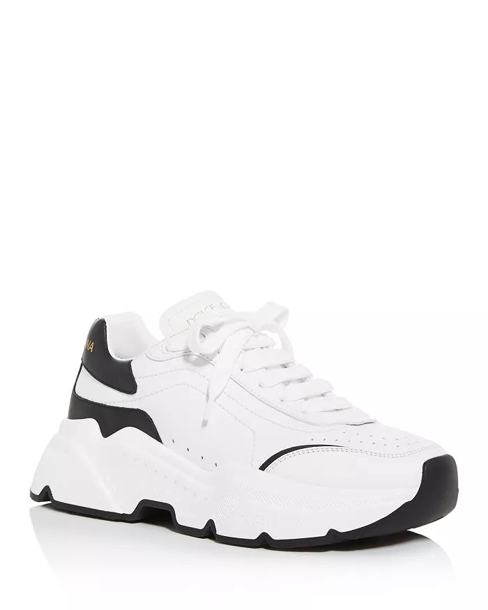 DOLCE &amp; GABBANA DAYMASTER NAPPA LEATHER TRAINER SNEAKERS