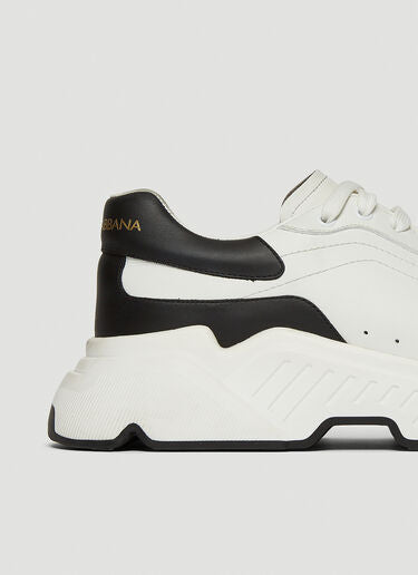 DOLCE &amp; GABBANA DAYMASTER NAPPA LEATHER TRAINER SNEAKERS