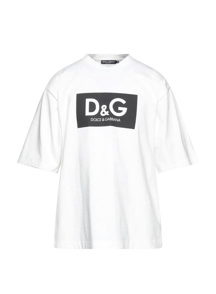 DOLCE &amp; GABBANA OVERSIZED LOGO T-SHIRT