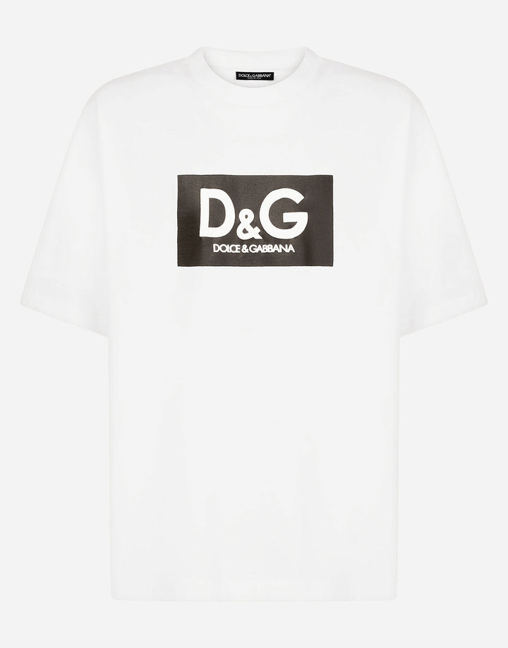 DOLCE &amp; GABBANA OVERSIZED LOGO T-SHIRT