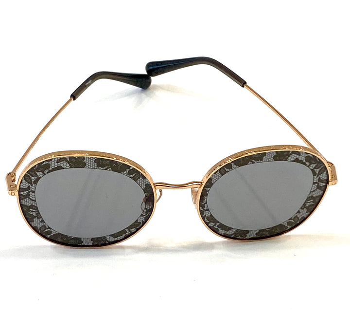 DOLCE &amp; GABBANA DG 2243 ROUND SUNGLASSES
