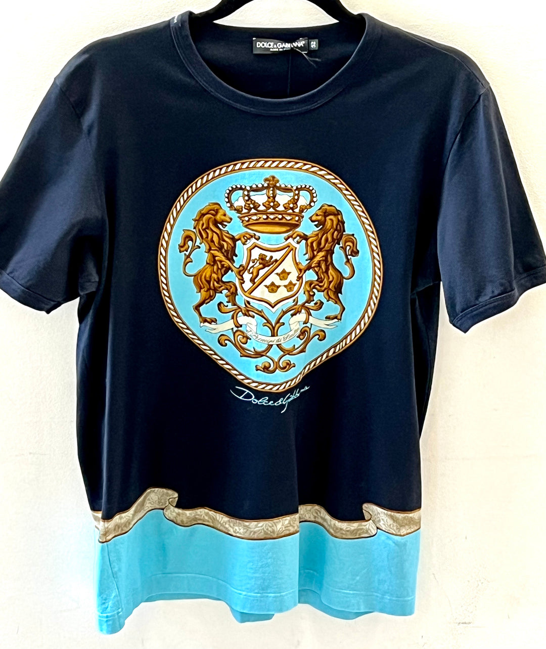 DOLCE &amp; GABBANA PRINCIPI DI SICILIA PRINT T-SHIRT