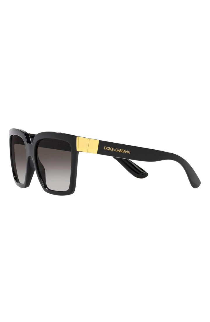 DOLCE &amp; GABBANA GRADIENT SQUARE SUNGLASSES
