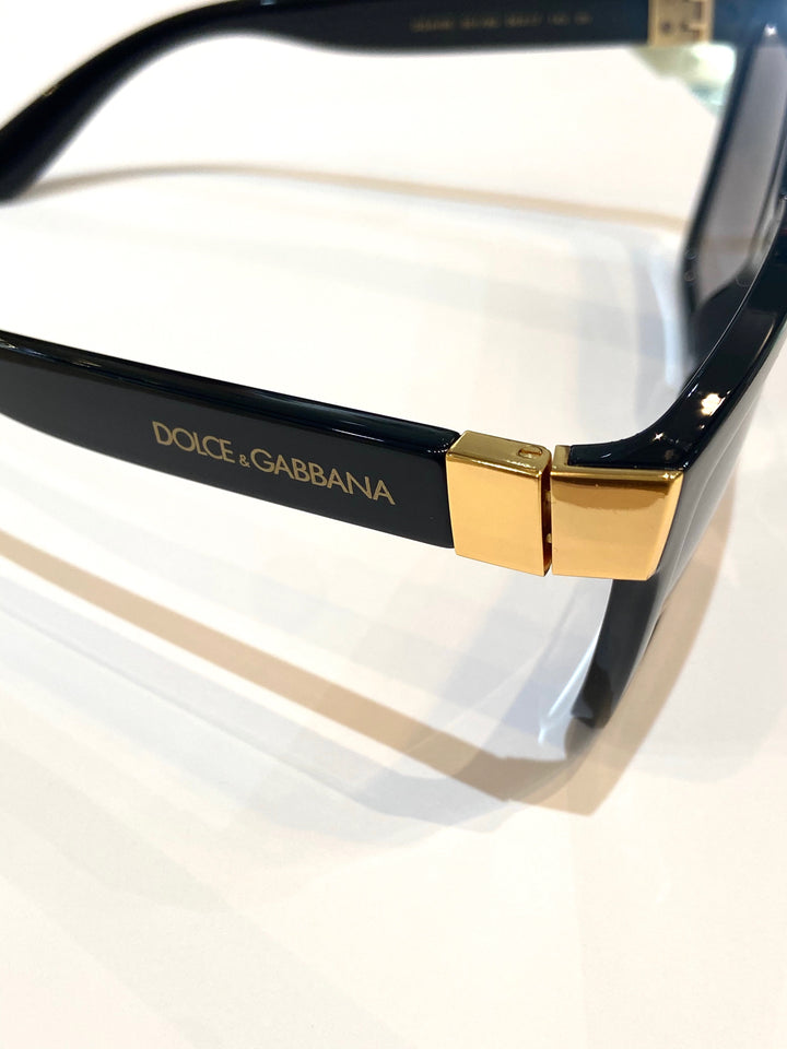 DOLCE &amp; GABBANA GRADIENT SQUARE SUNGLASSES