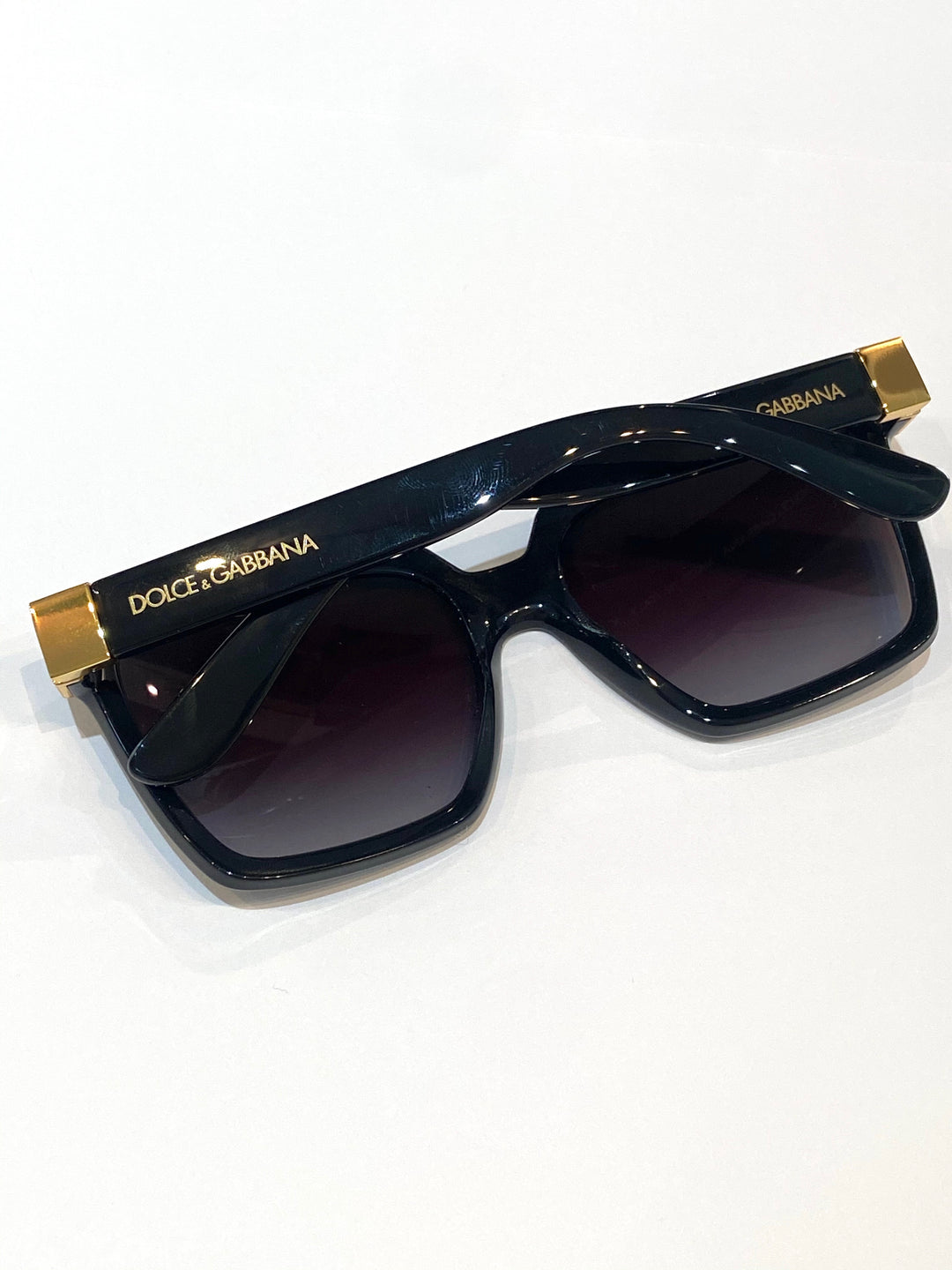 DOLCE &amp; GABBANA GRADIENT SQUARE SUNGLASSES