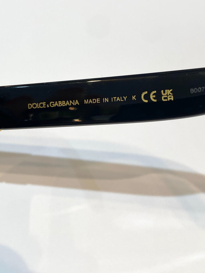 DOLCE &amp; GABBANA GRADIENT SQUARE SUNGLASSES