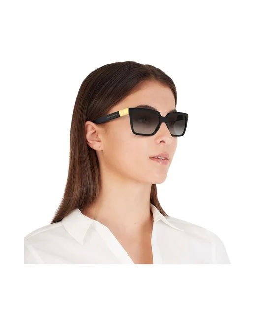 DOLCE &amp; GABBANA GRADIENT SQUARE SUNGLASSES