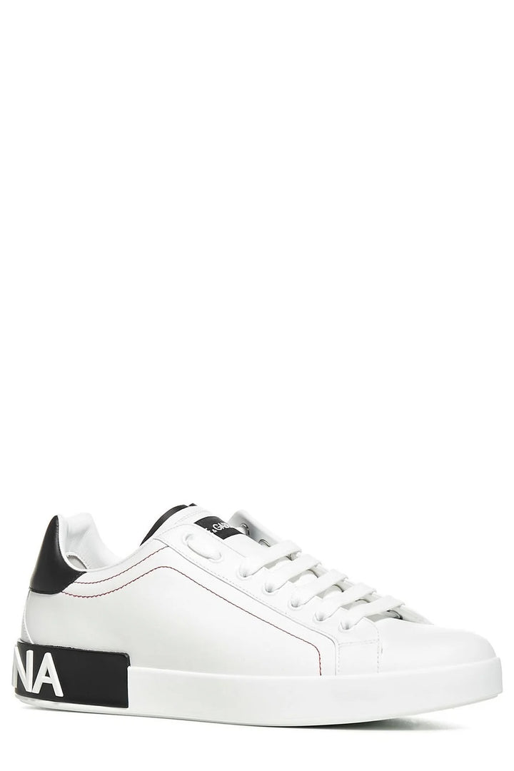 DOLCE &amp; GABBANA PORTOFINO LOW TOP SNEAKERS