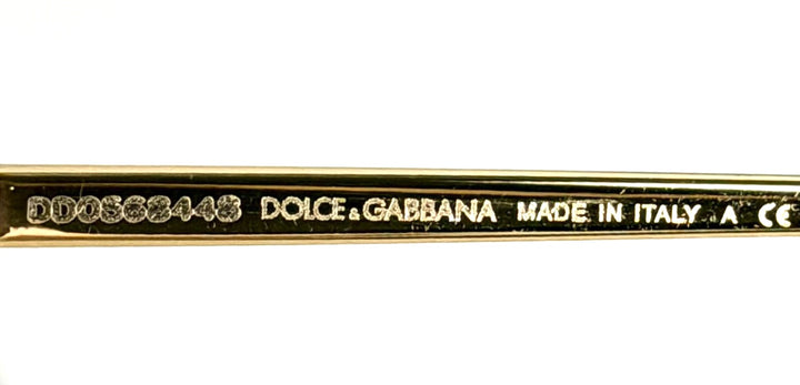 DOLCE &amp; GABBANA DG 2228 02 ROUND POLKA DOT SUNGLASSES