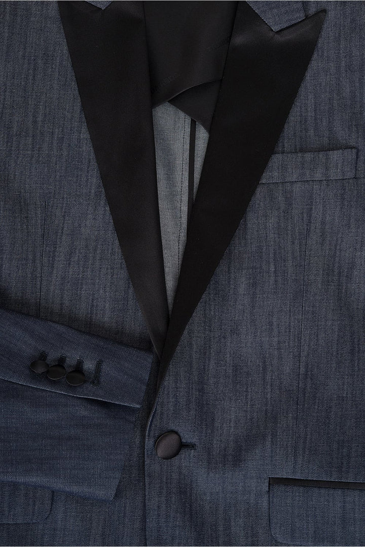DSQUARD2 TOKYO ONE BUTTON DENIM BLAZER
