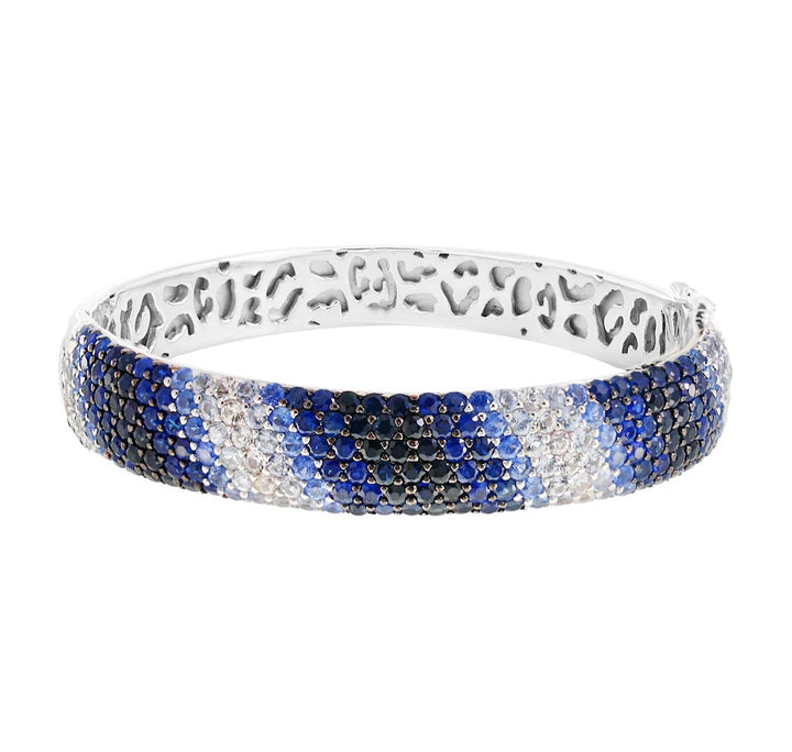 EFFY SAPPHIRE STERLING SILVER BANGLE BRACELET