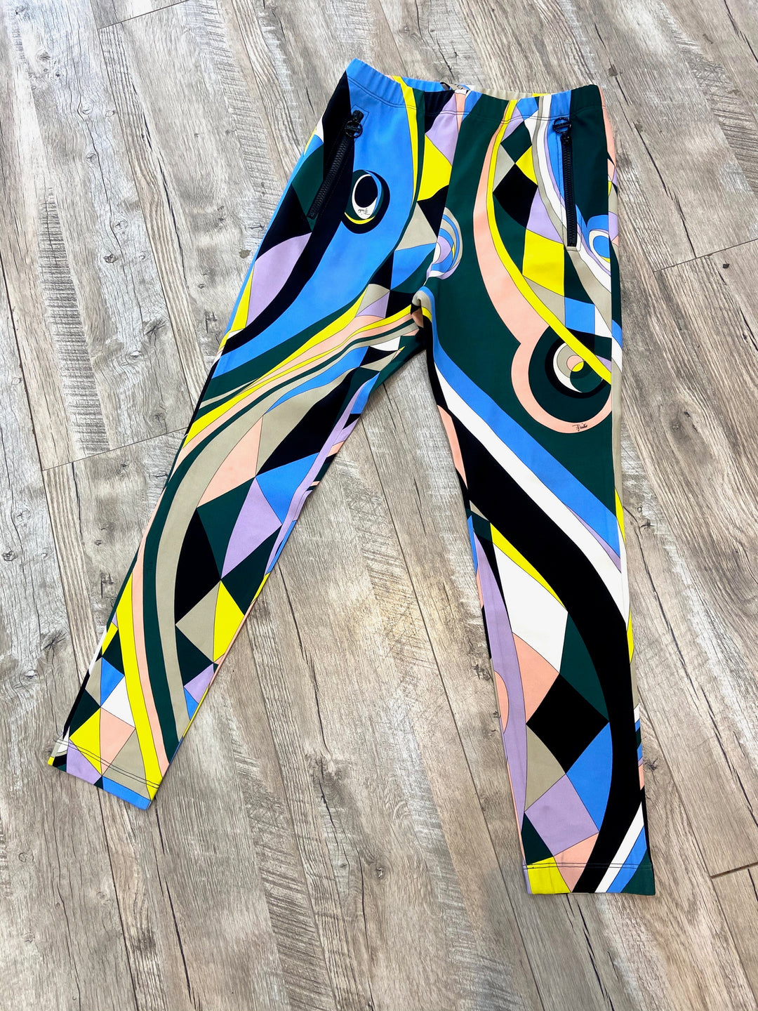 EMILIO PUCCI MULTICOLOR LEGGINGS