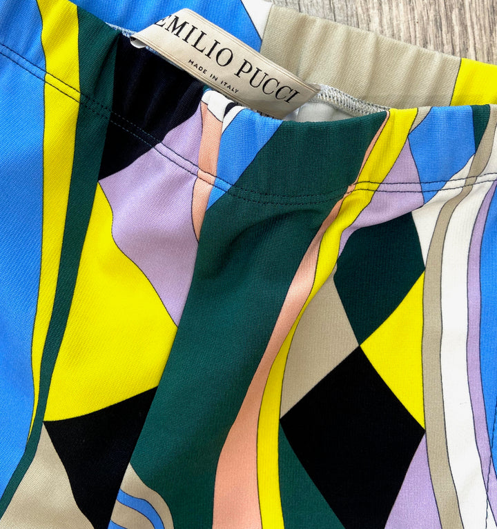 EMILIO PUCCI MULTICOLOR LEGGINGS
