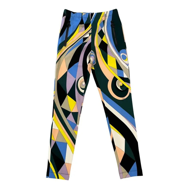 EMILIO PUCCI MULTICOLOR LEGGINGS