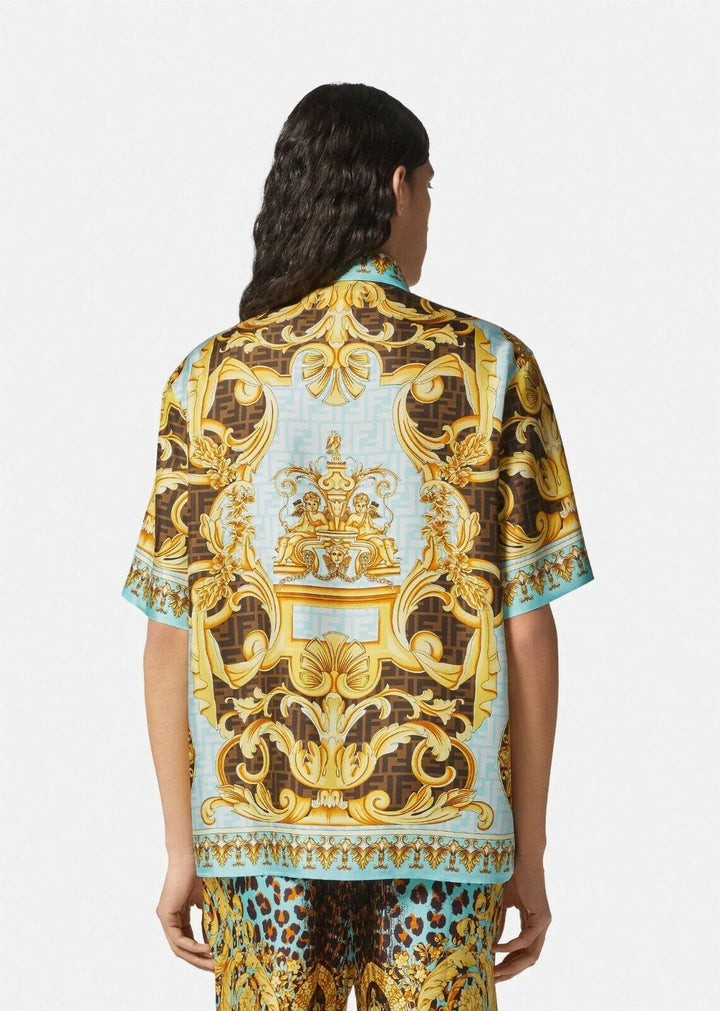 FENDACE WILD BAROQUE SILK MEN&