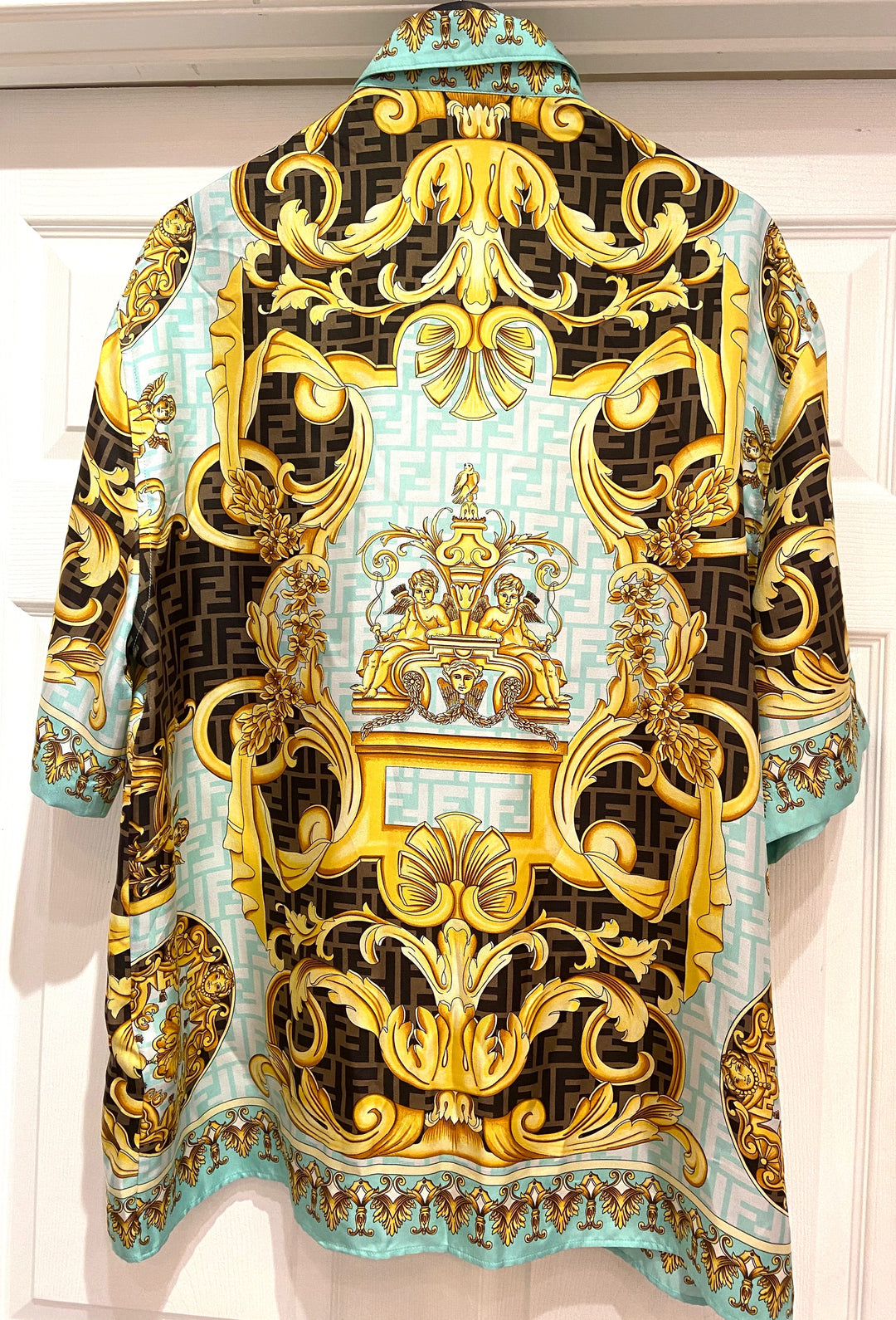 FENDACE WILD BAROQUE SILK MEN&