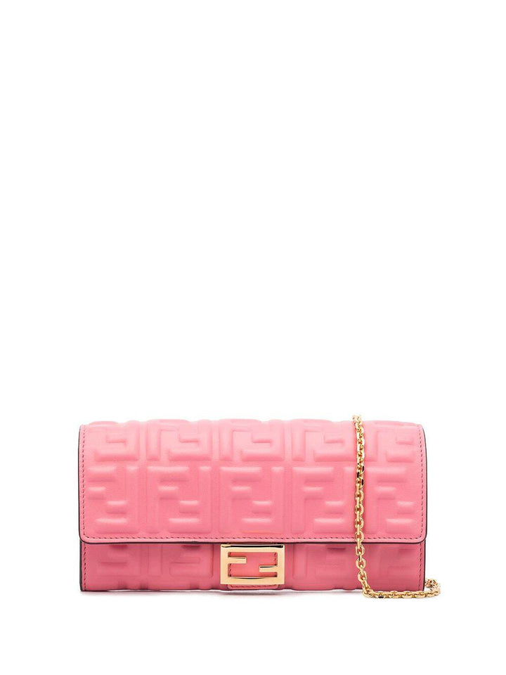 FENDI BAGUETTE WALLET ON A CHAIN