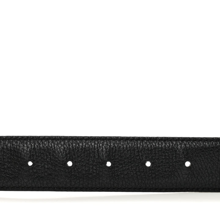 FENDI CUOIO ROMANO FF BUCKLE LEATHER BELT