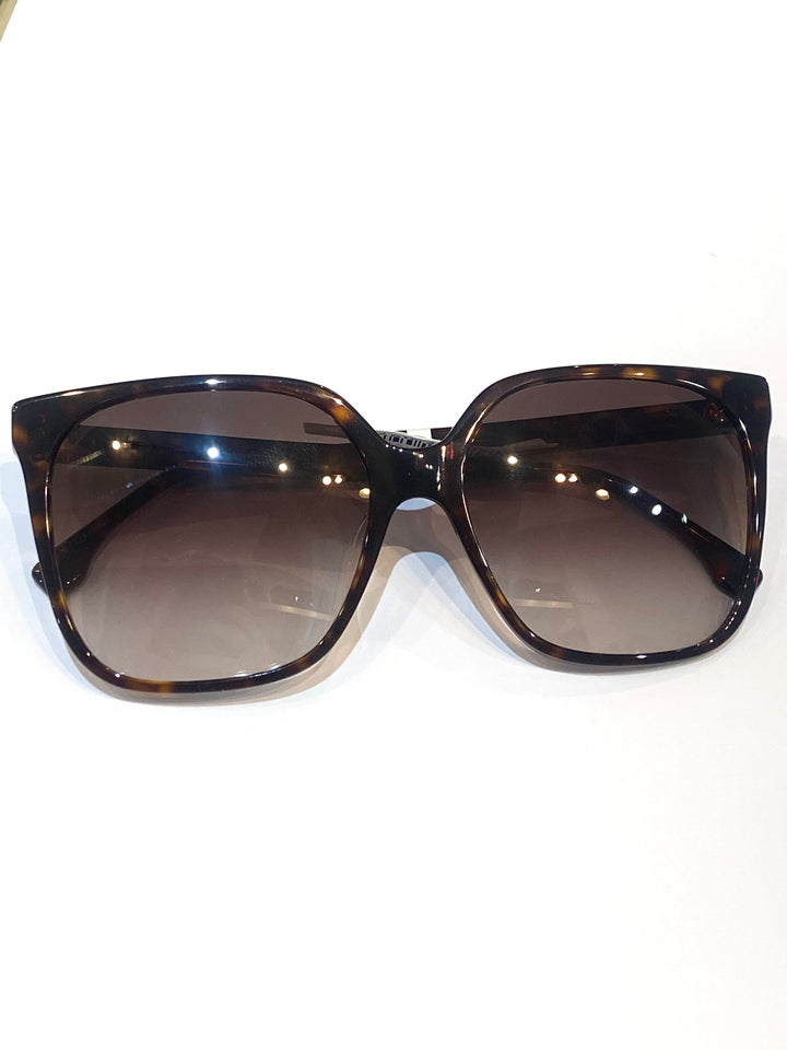 FENDI DARK HAVANA SUNGLASSES