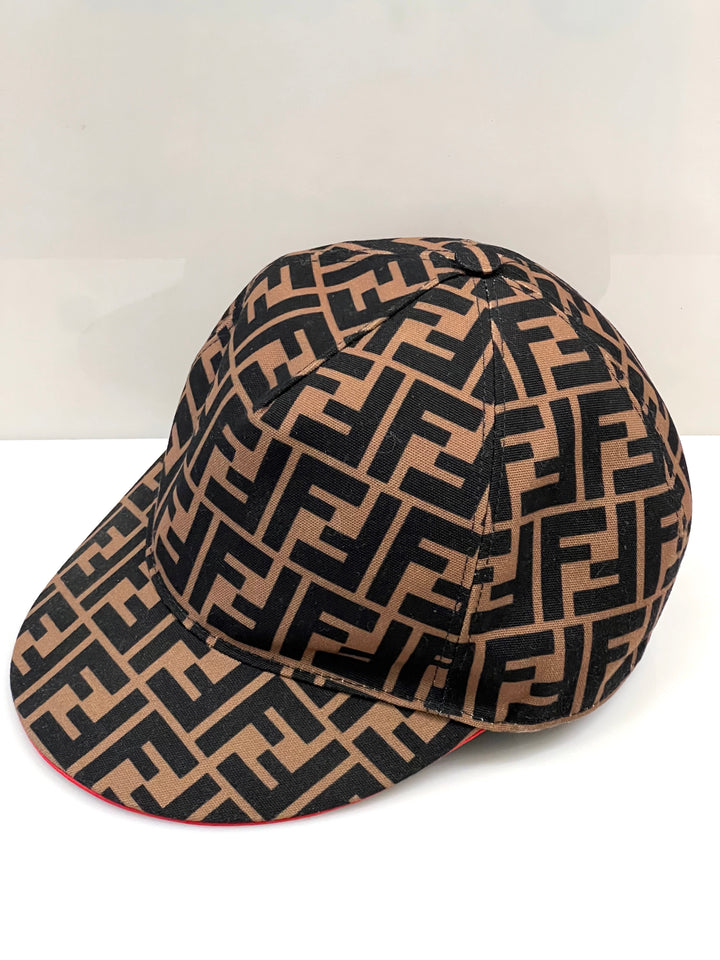 FENDI FF LOGO BASEBALL HAT