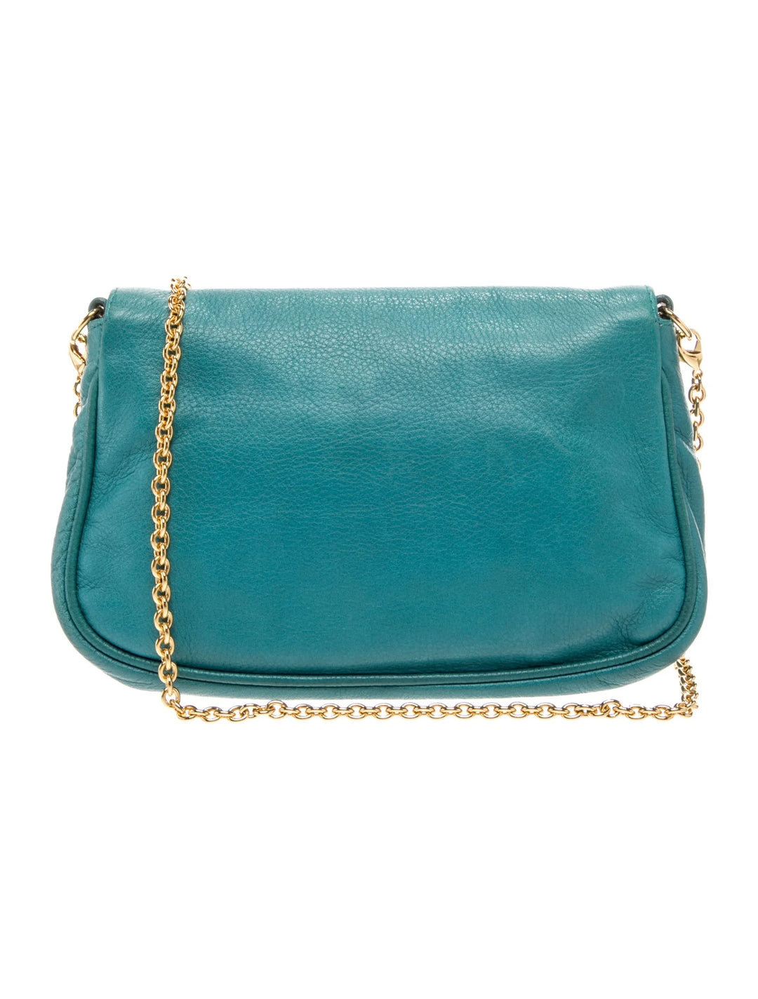 FENDI FF LOGO BUCKLE FENDISTA CALFSKIN LEATHER CROSSBODY BAG