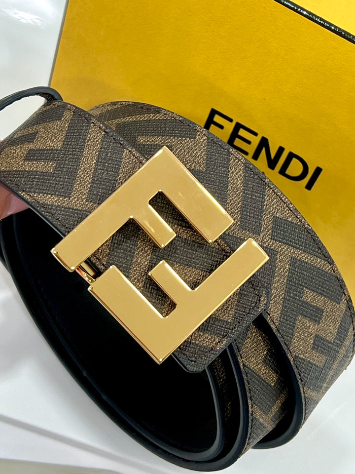 FENDI FF SQUARED REVERSIBLE BELT UNISEX