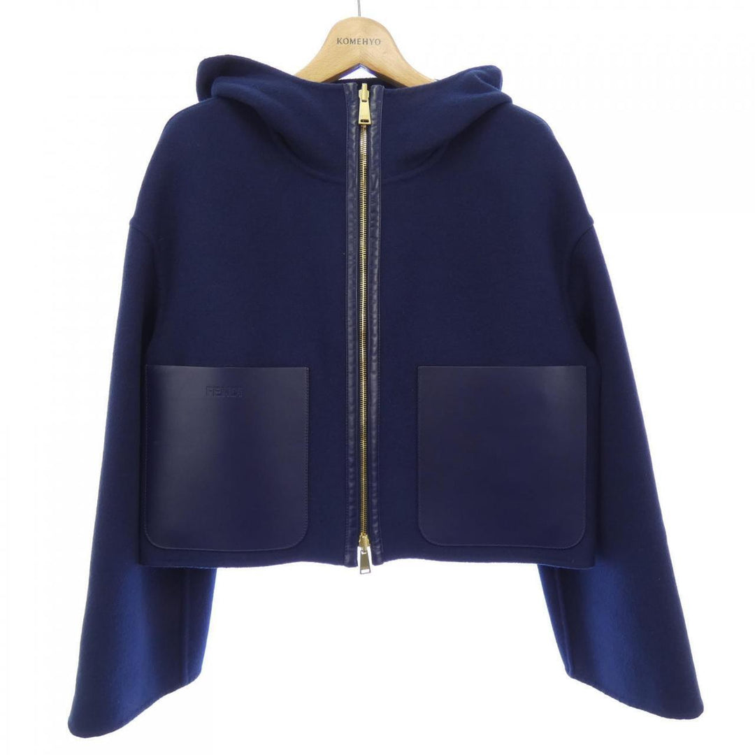 FENDI FF WOOL REVERSIBLE JACKET