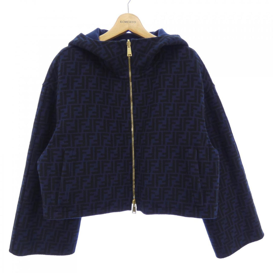 FENDI FF WOOL REVERSIBLE JACKET
