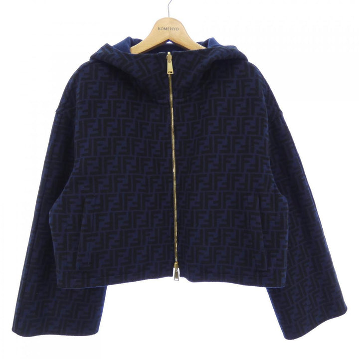 FENDI FF WOOL REVERSIBLE JACKET