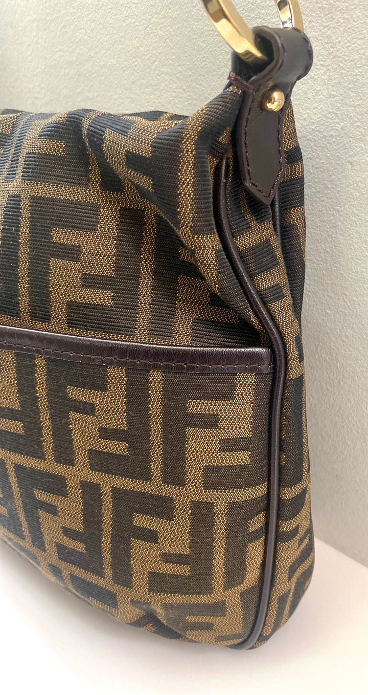 FENDI FF ZUCCA CHEF CROSSBODY BAG