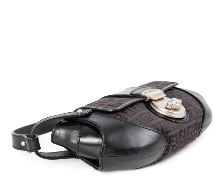 FENDI FF ZUCCHINO COMPLIATION SHOULDER BAG